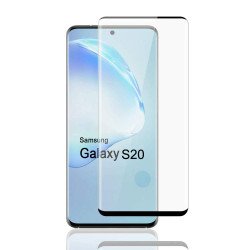 3D Tempered Glass Full Screen Protector with Working Adhesive In Screen Finger Scanner for Samsung Galaxy Galaxy S20 (6.2in) (Black) 3D Tempered Glass Full Screen Protector with Working Adhesive In Screen Finger Scanner for Samsung Galaxy Galaxy S20 (6.2in) (Black)